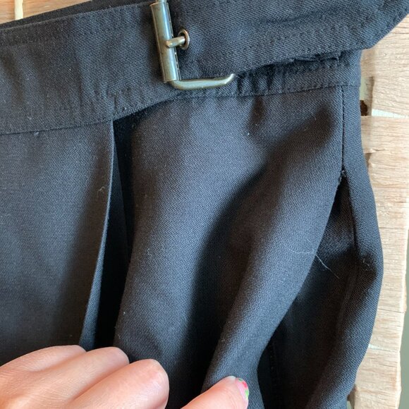 Vintage Academia Lined Riviera Wool Skirt - Picture 2 of 5